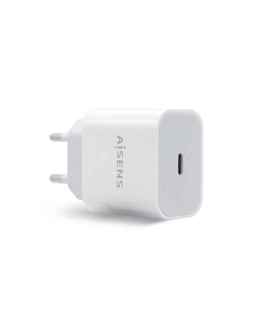 Cargador de Pared Aisens A110-0537/ 1xUSB Tipo-C/ 20W