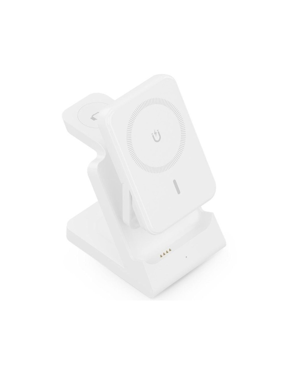 Base de carga Inalámbrica Aisens ASCH-15W4WC063-W/ 15W/ Blanco