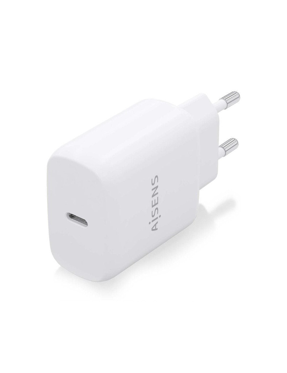 Cargador de Pared Aisens A110-0756/ 1xUSB Tipo-C/ 25W