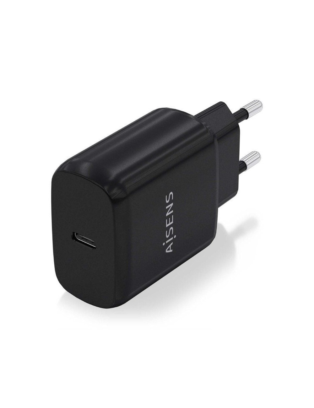 Cargador de Pared Aisens A110-0757/ 1xUSB Tipo-C/ 25W