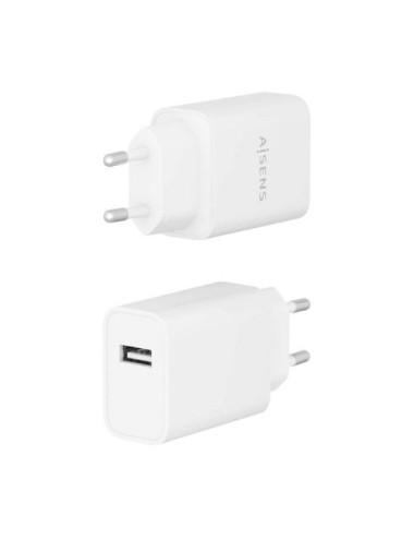 Cargador de Pared Aisens A110-0853/ 1xUSB/ 10.5W