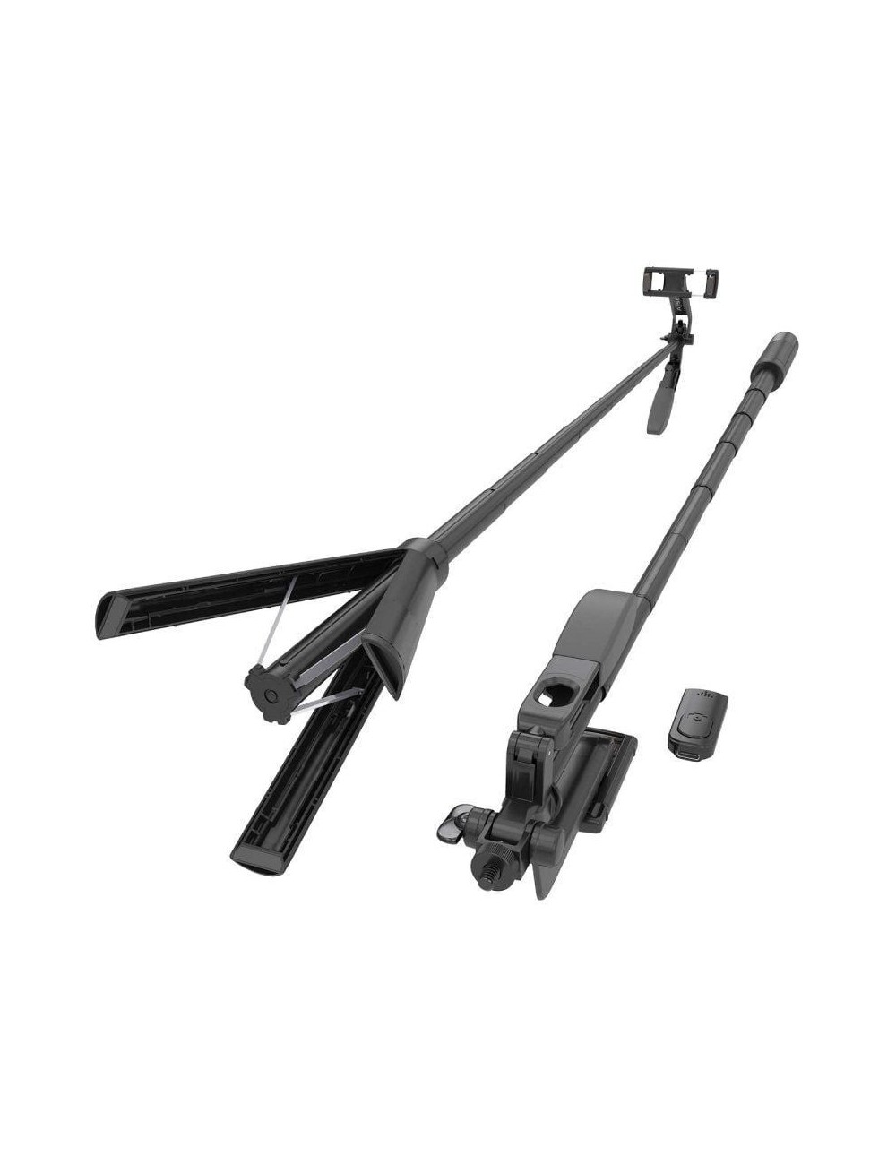 Palo para Selfie + Trípode Aisens SS01ST-299/ Negro