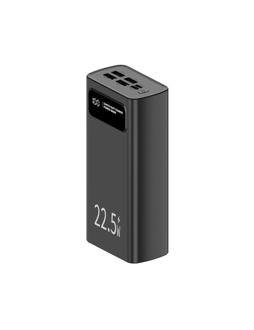 Powerbank 30000mAh Leotec LEPOW30W22W/ 22.5W/ Negra