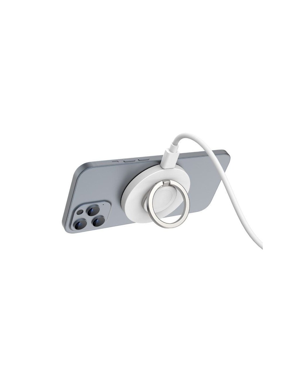 Cargador Inalámbrico Muvit MCWIR0013/ 1xUSB Tipo-C + Cable USB Tipo-C/ 15W