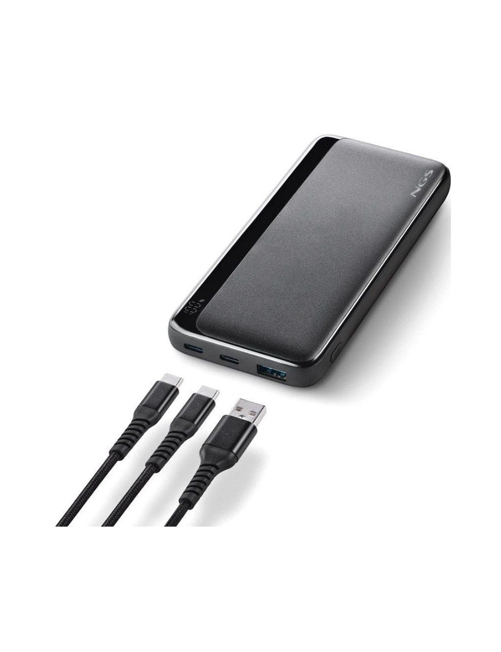 Powerbank 10000mAh NGS QUIZ 10/ 22.5W/ Negra