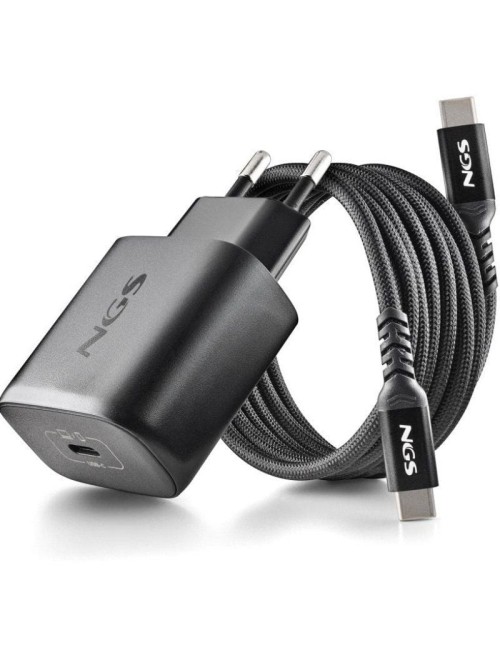 Cargador de Pared GaN NGS Bud 45W/ 1xUSB Tipo-C/ 45W