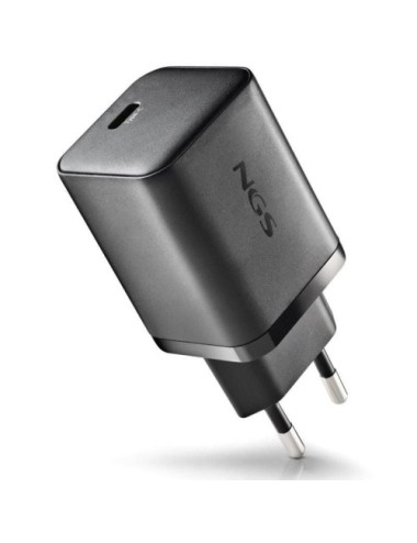 Cargador de Pared GaN NGS Bud 65W/ 1xUSB Tipo-C/ 65W