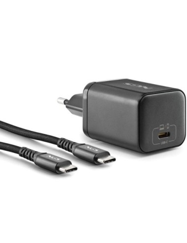 Cargador de Pared GaN NGS Bud 65W/ 1xUSB Tipo-C/ 65W