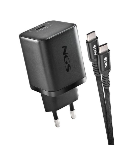 Cargador de Pared GaN NGS Bud 65W/ 1xUSB Tipo-C/ 65W