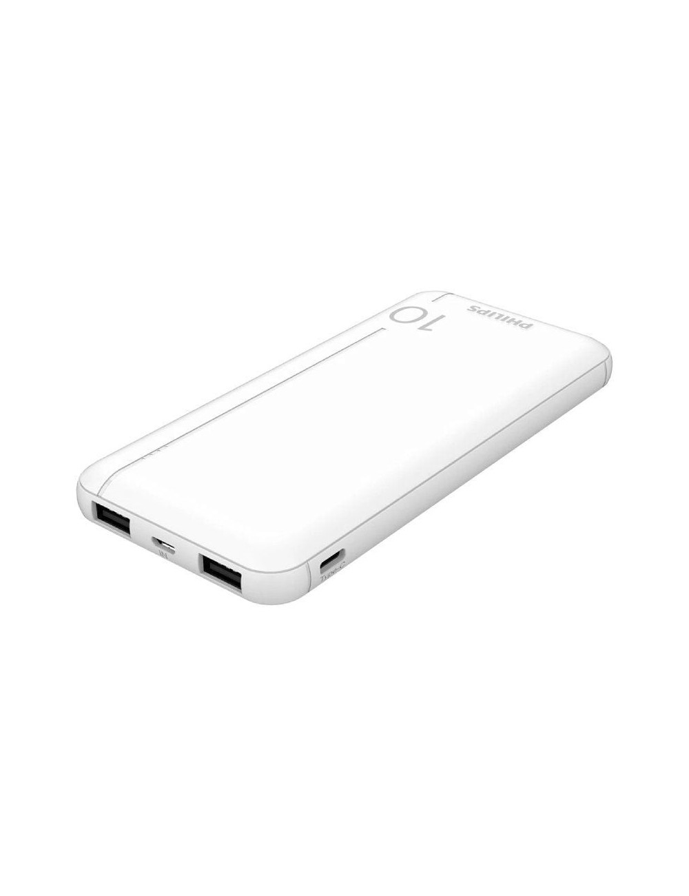 Powerbank 10000mAh Philips DLP1810NW/62/ Blanca