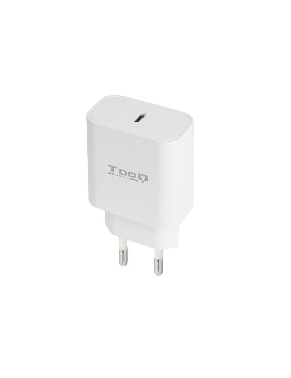 Cargador de Pared TooQ TQWC-PDUSBC20W/ 1xUSB Tipo-C/ 20W