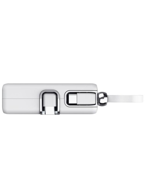 Powerbank 5000mAh Trust Pacto 26105/ 18W/ Blanca
