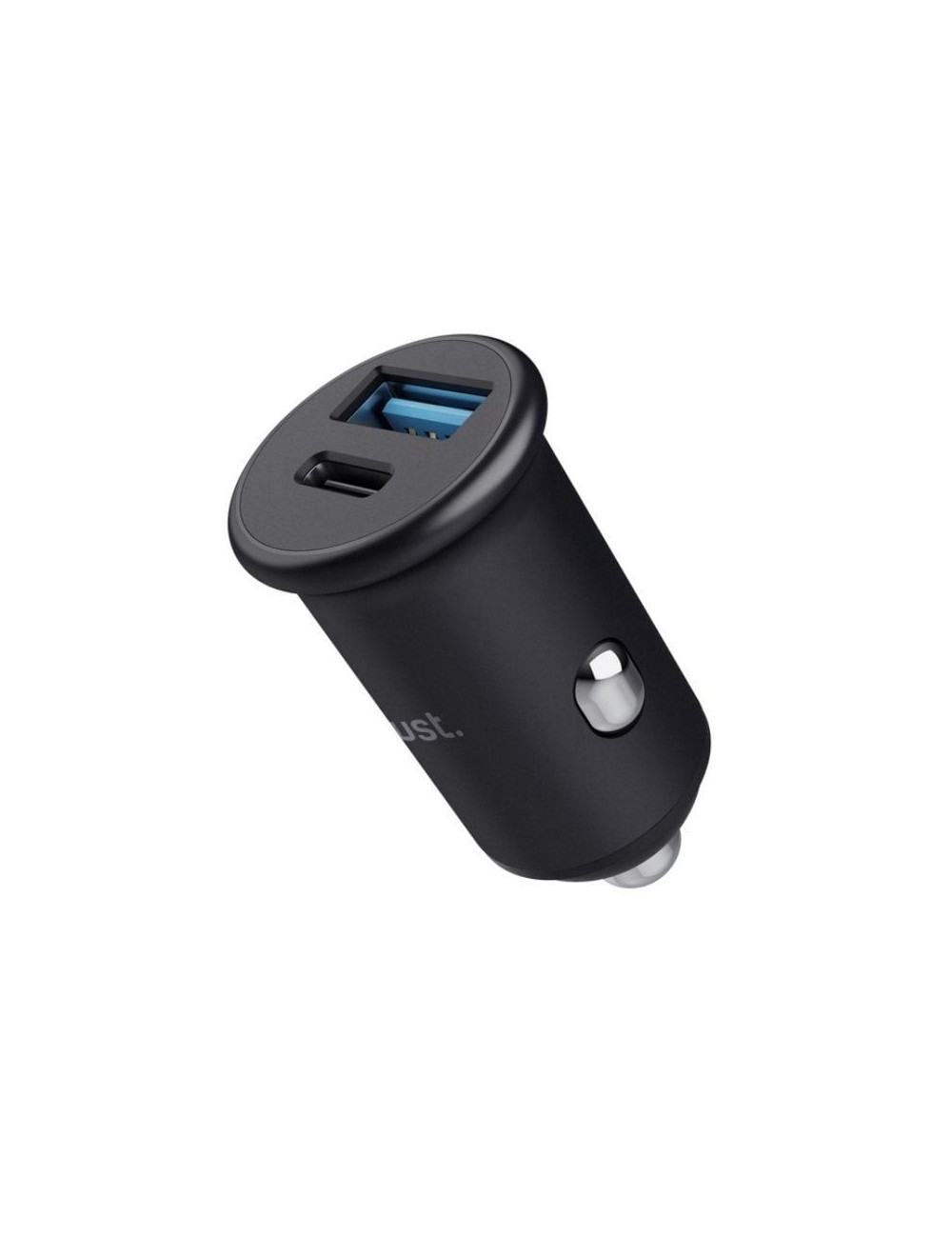 Cargador de Coche Trust Maxo/ 1xUSB-Tipo C/ 1xUSB/ 38W