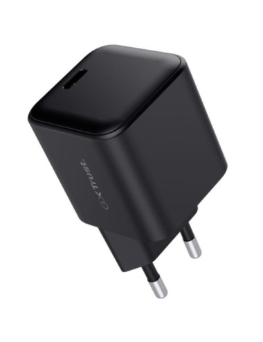 Cargador de Pared GaN Trust Gaming GXT 1258 Switch 2/ 1xUSB Tipo-C/ Incluye Cable USB Tipo-C/ 65W