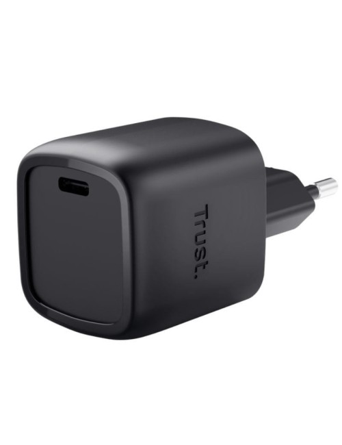 Cargador de Pared GaN Trust Maxo 30W/ 1xUSB Tipo-C/ 30W