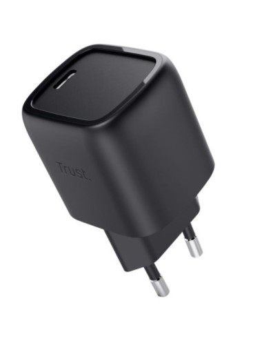 Cargador de Pared GaN Trust Maxo 30W/ 1xUSB Tipo-C/ 30W