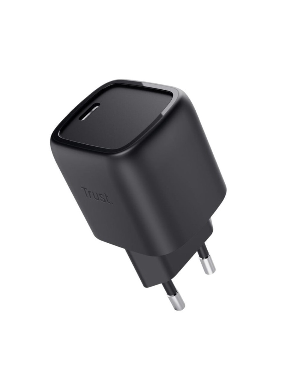 Cargador de Pared GaN Trust Maxo 30W/ 1xUSB Tipo-C/ 30W
