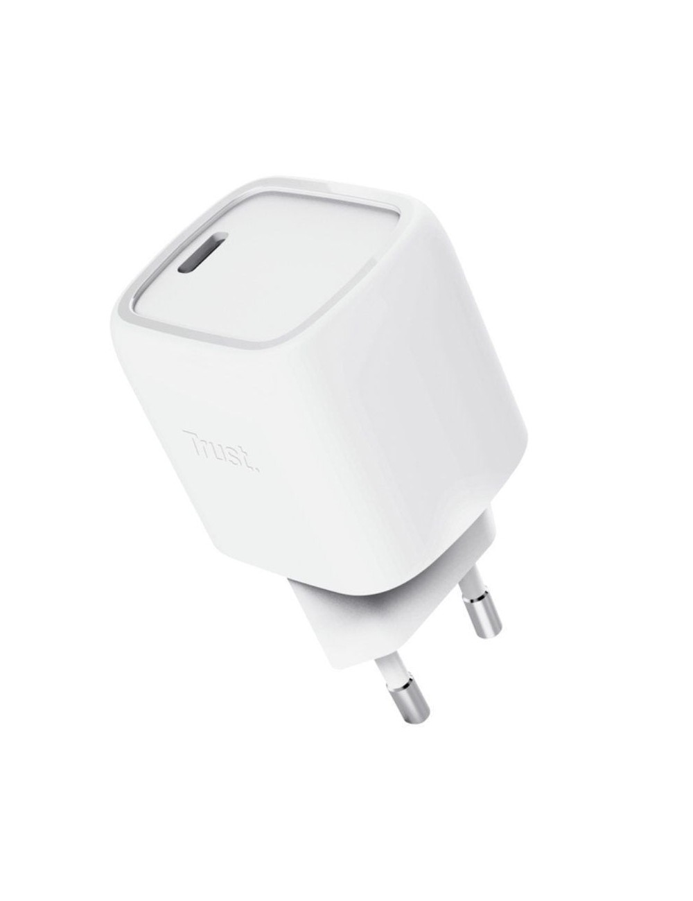 Cargador de Pared GaN Trust Maxo 30W/ 1xUSB Tipo-C/ 30W