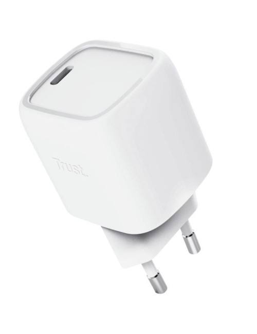Cargador de Pared GaN Trust Maxo 30W/ 1xUSB Tipo-C/ 30W