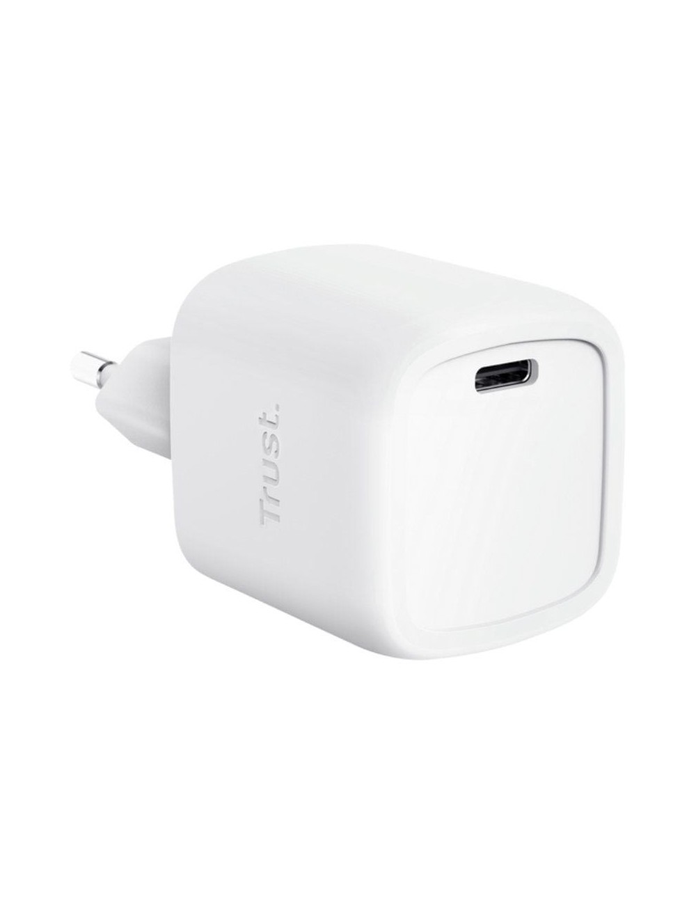 Cargador de Pared GaN Trust Maxo 30W/ 1xUSB Tipo-C/ 30W