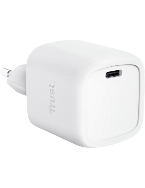 Cargador de Pared GaN Trust Maxo 30W/ 1xUSB Tipo-C/ 30W