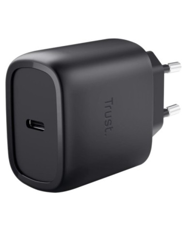 Cargador de Pared GaN Trust Maxo 45W/ 1xUSB Tipo-C/ 45W
