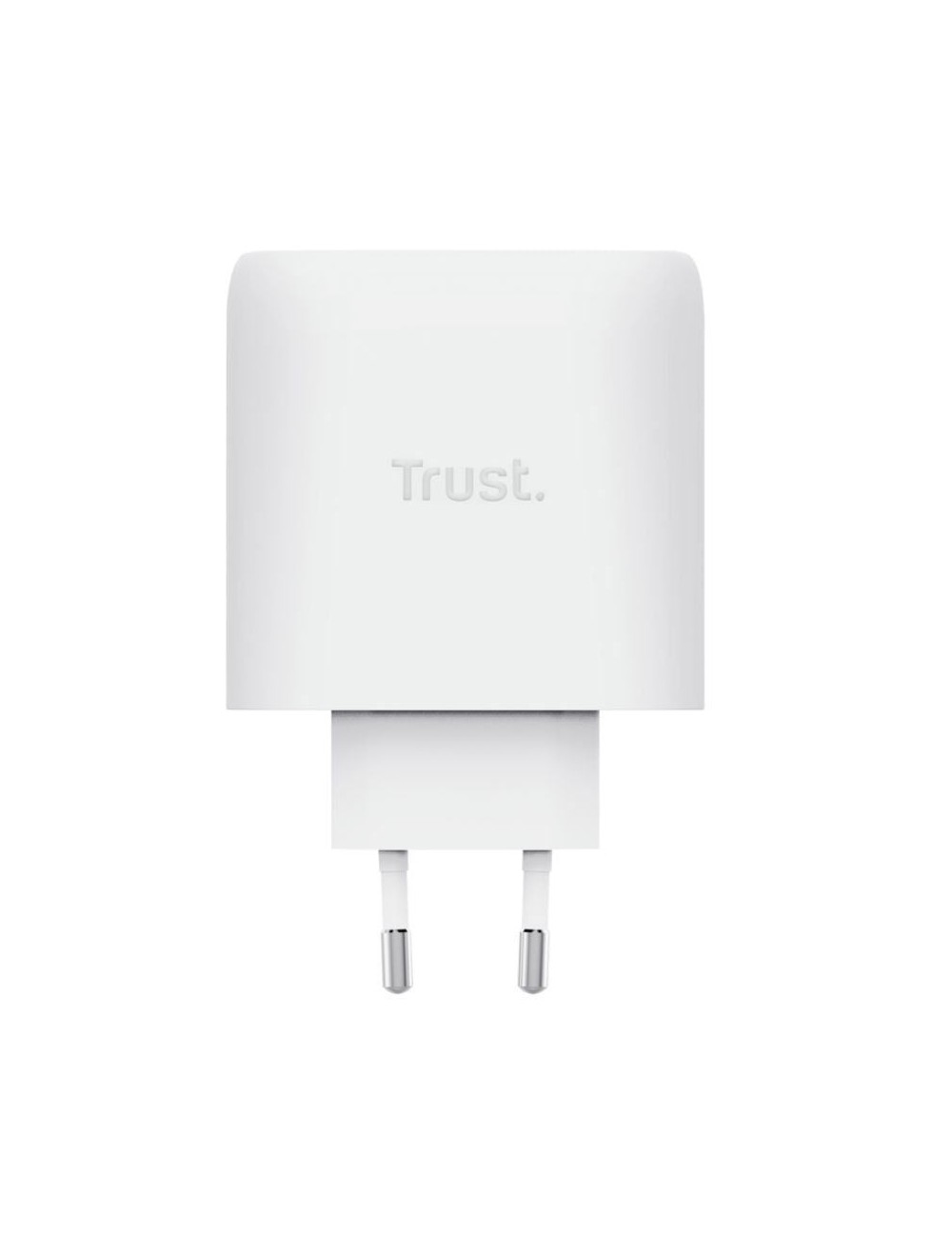 Cargador de Pared GaN Trust Maxo 65W 26068/ 3xUSB Tipo-C/ 1xUSB/ Incluye Cable USB Tipo-C/ 65W