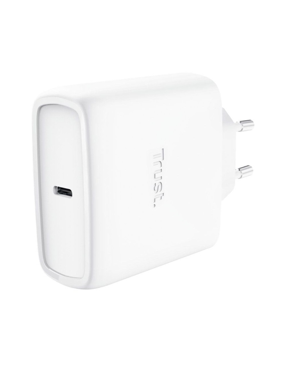 Cargador de Pared GaN Trust Maxo 65W/ 1xUSB Tipo-C/ Incluye Cable USB Tipo-C/ 65W