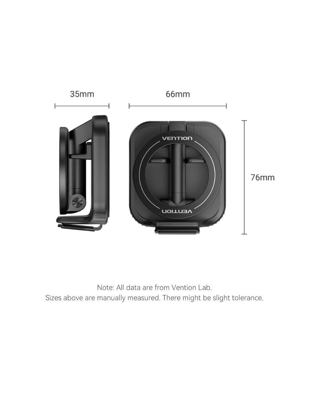 Soporte para Smartphone Vention KSNB0/ Negro