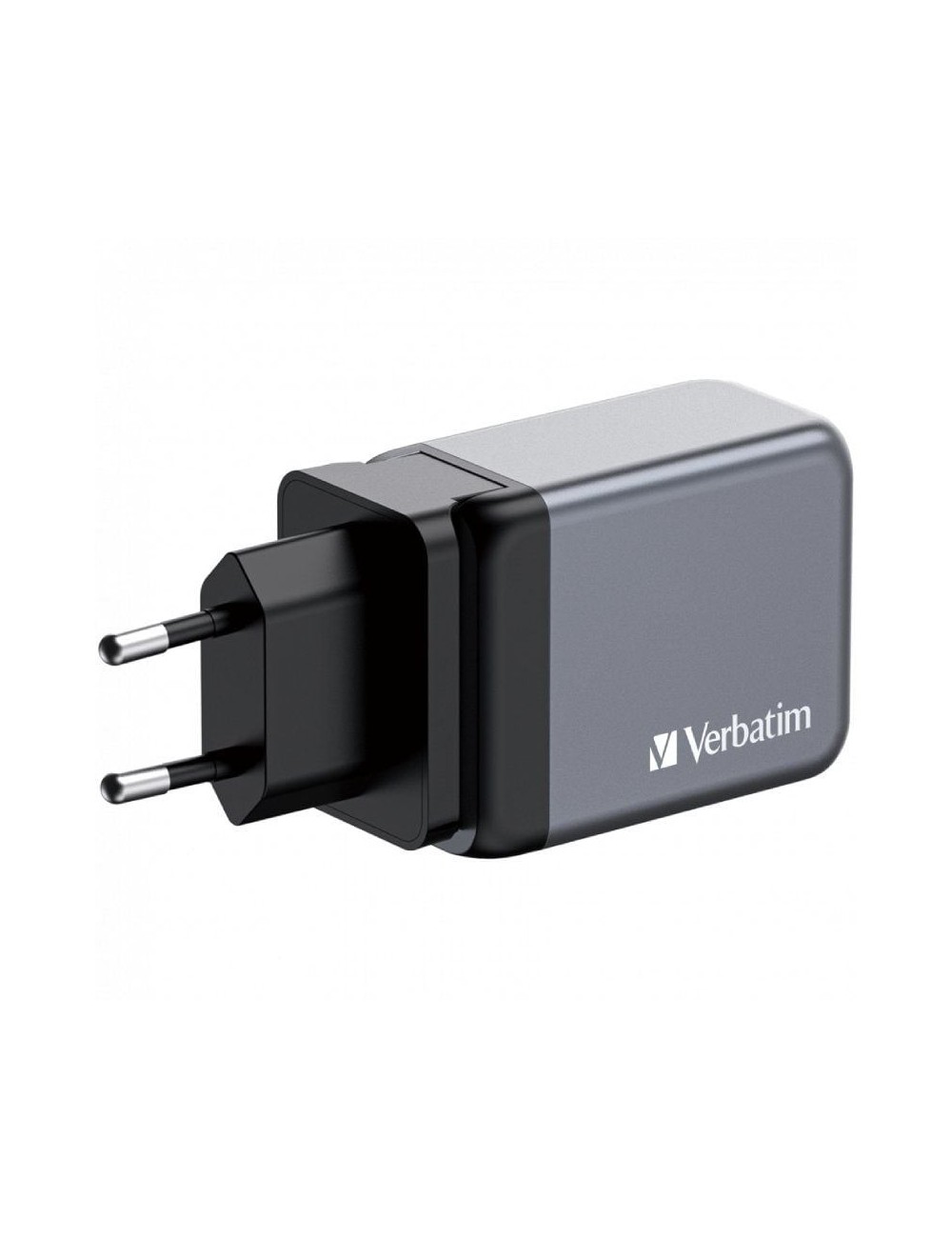 Cargador de Pared Universal GaN para Viaje Verbatim GNC-65/ 2xUSB Tipo-C/ 1xUSB/ 65W