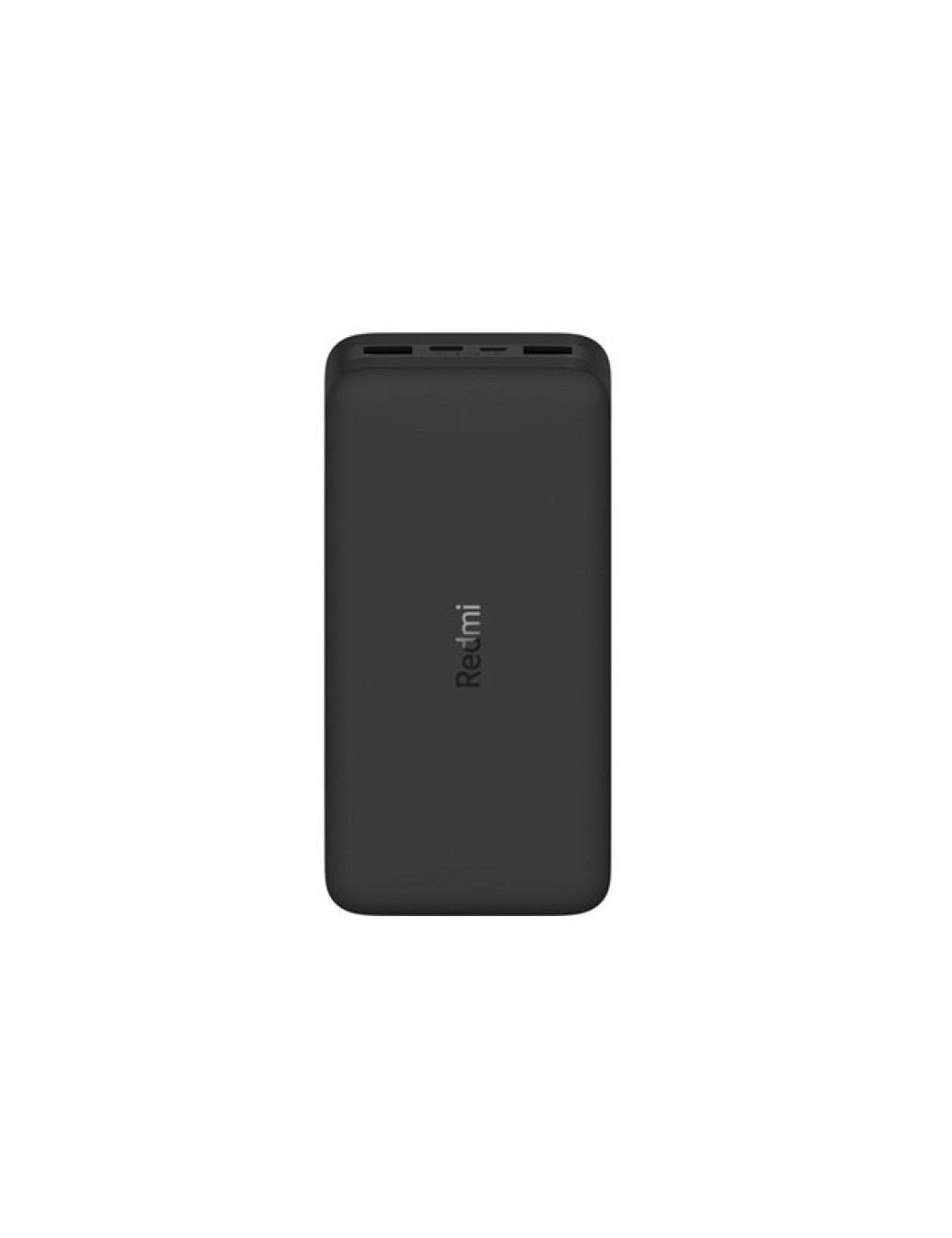 BATERIA EXTERNA XIAOMI REDMI 18W FAST CHARGE NEGRE - 20000MAH ENTRADA MICRO USB / USB TIPO-C 2*USB-A