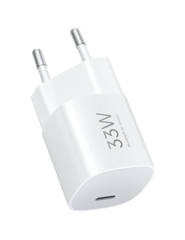 Cargador de Pared GaN Xiaomi 33W Nano Power Adapter 1xUSB Tipo-C/ 33W