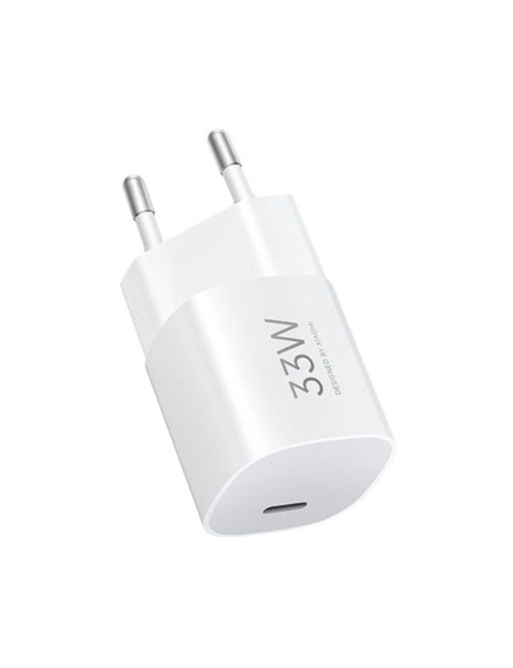 Cargador de Pared GaN Xiaomi 33W Nano Power Adapter 1xUSB Tipo-C/ 33W