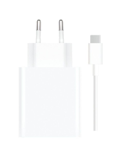 Cargador de Pared Xiaomi 67W HyperCharge Combo (Type-A)/ 1xUSB + Cable USB Tipo-C/ 67W