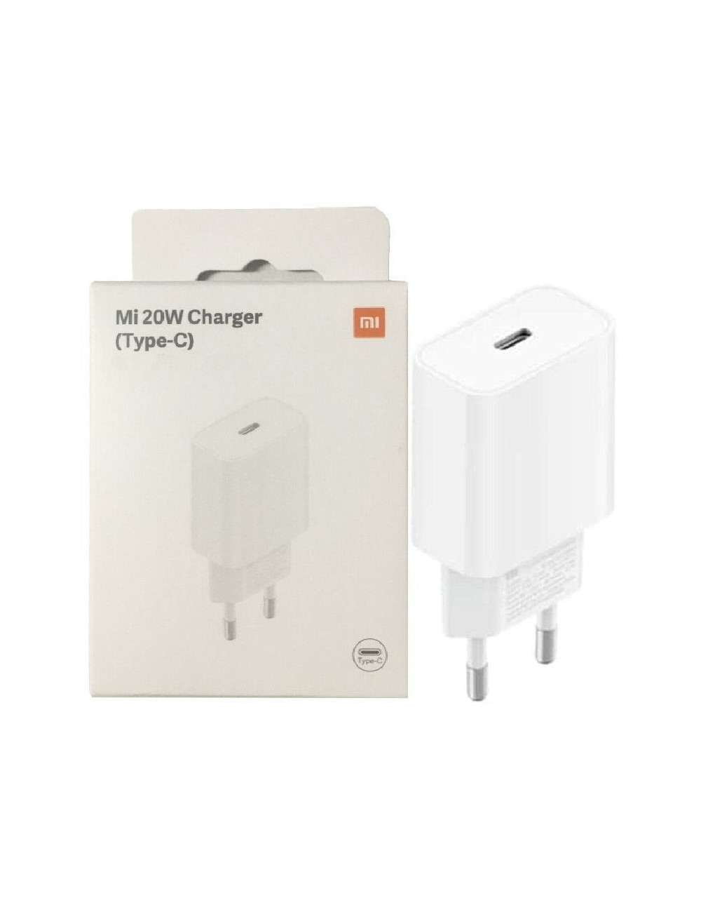 Cargador de Pared Xiaomi Mi 20W Charger (Type-C)/ 1xUSB Tipo-C/ 20W