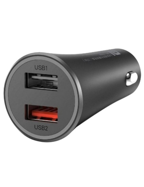 Cargador de Coche Xiaomi Mi Car Charger/ 2xUSB/ 2A/ 3A