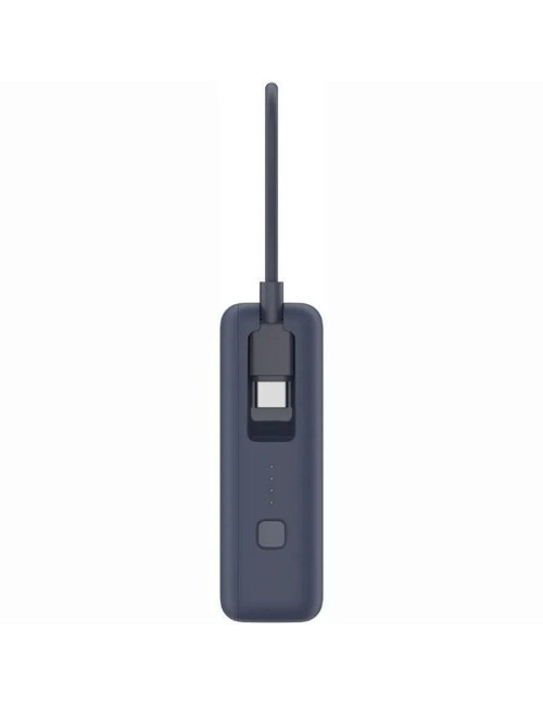Powerbank 10000mAh Xiaomi 33W Power Bank Integrated Cable/ 33W/ Azul/ Incluye Cable USB Tipo-C