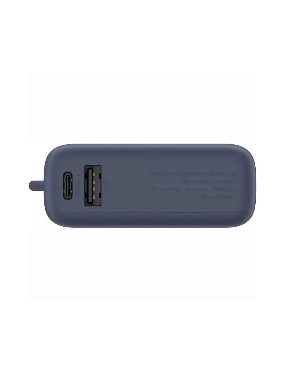 Powerbank 10000mAh Xiaomi 33W Power Bank Integrated Cable/ 33W/ Azul/ Incluye Cable USB Tipo-C