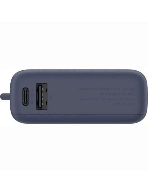 Powerbank 10000mAh Xiaomi 33W Power Bank Integrated Cable/ 33W/ Azul/ Incluye Cable USB Tipo-C