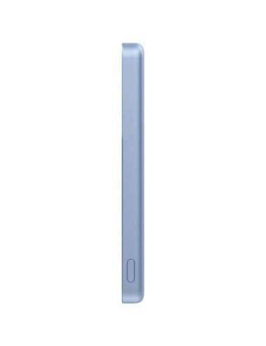 Powerbank 5000mAh Xiaomi Super Slim Magnetic Power Bank 5000/ Wireless/ Azul/ Incluye Cable USB Tipo-C
