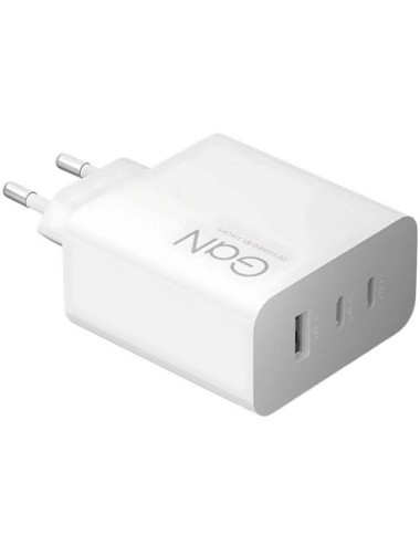 Cargador de Pared GaN Xiaomi 90W HyperCharge Power Adapter 2xUSB Tipo-C/ 1xUSB/ 90W