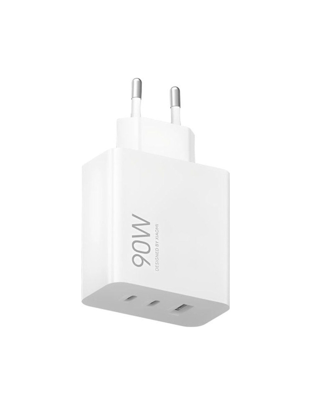 Cargador de Pared GaN Xiaomi 90W HyperCharge Power Adapter 2xUSB Tipo-C/ 1xUSB/ 90W