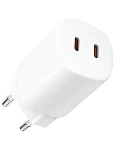 Cargador de Pared Xiaomi 45W Nano Turbo Charging Power Adapter/ 2xUSB Tipo-C/ 45W