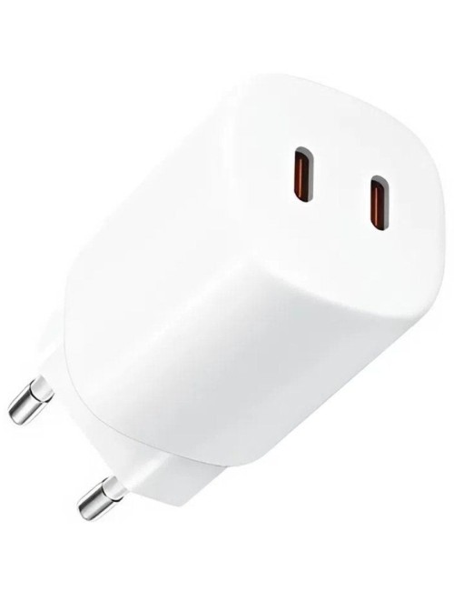 Cargador de Pared Xiaomi 45W Nano Turbo Charging Power Adapter/ 2xUSB Tipo-C/ 45W