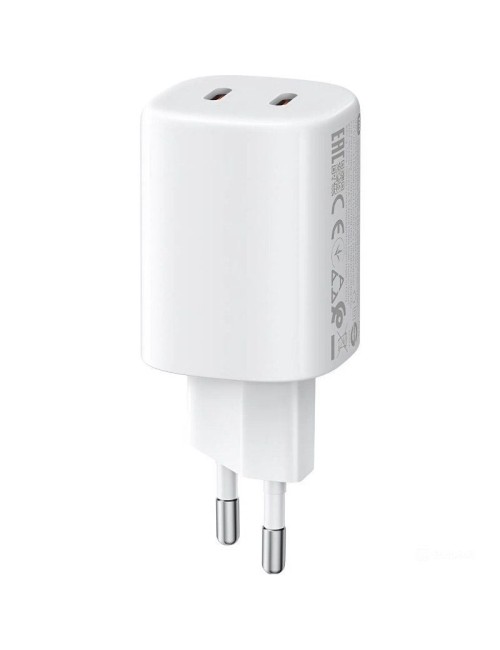 Cargador de Pared Xiaomi 45W Nano Turbo Charging Power Adapter/ 2xUSB Tipo-C/ 45W