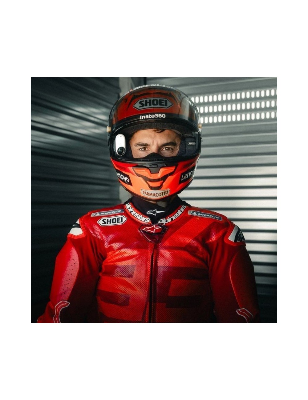 Montura interior de casco POV Insta360 para GO 3/GO 3S