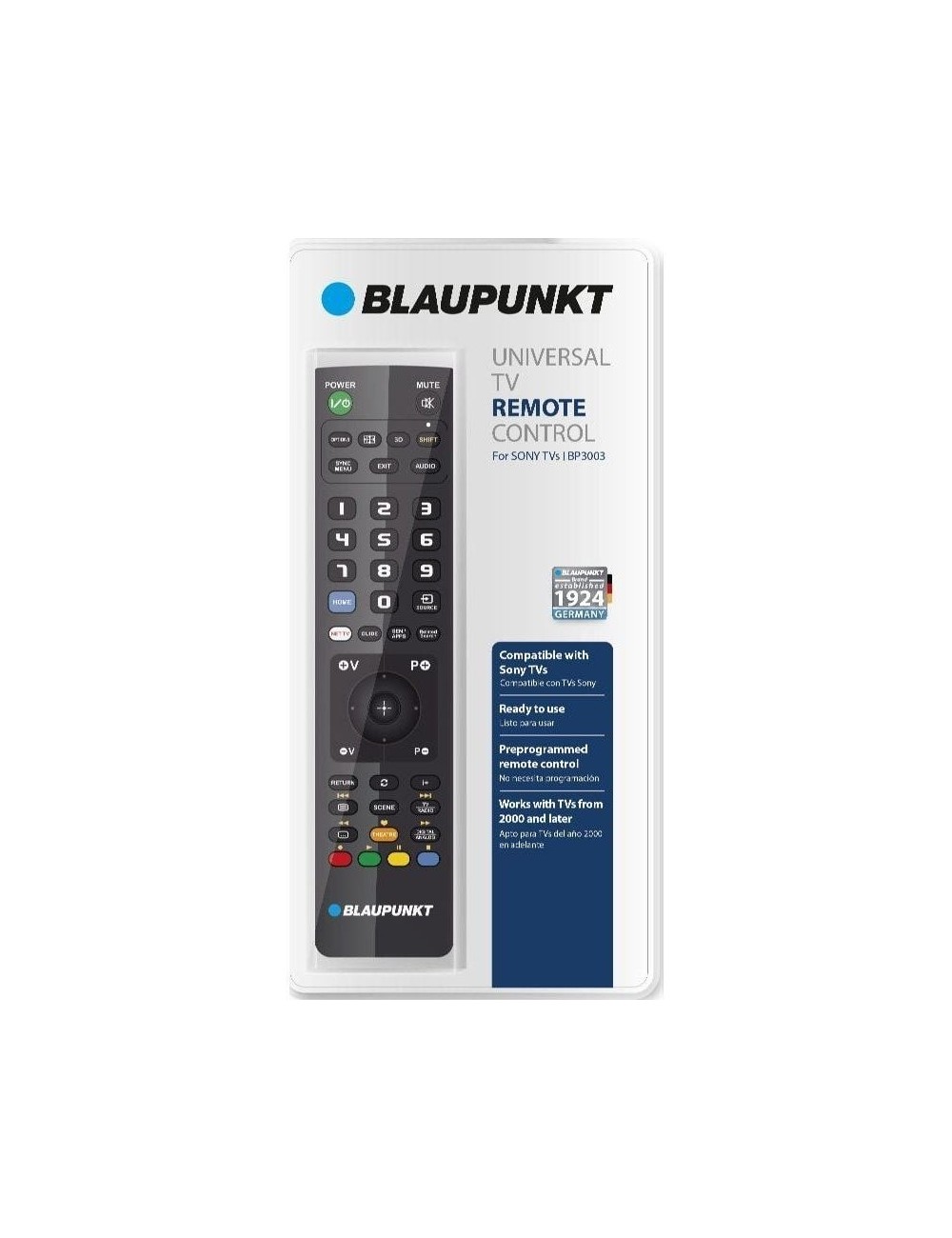 Mando Universal para TV Sony Blaupunkt BP3003