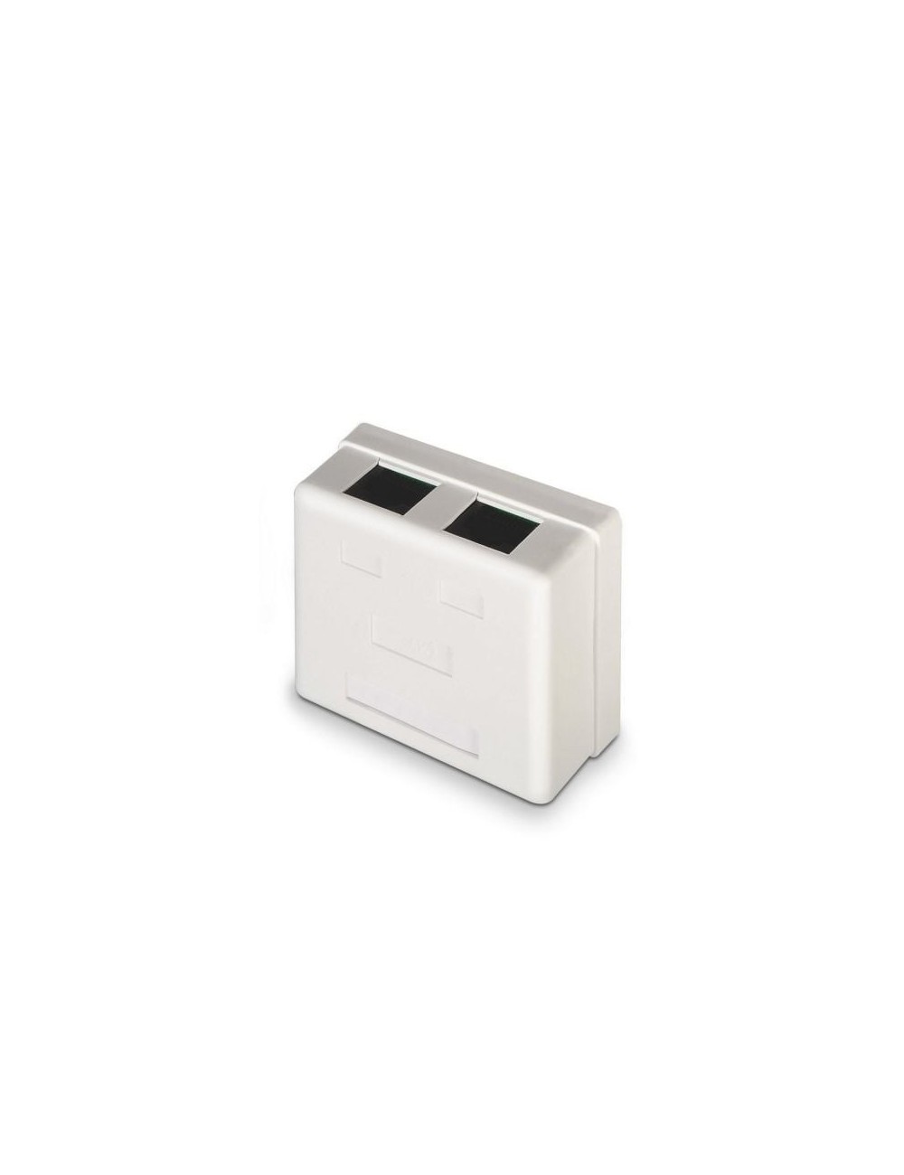 Roseta de Superficie Aisens A139-0302/ Cat.6/ 2 Tomas