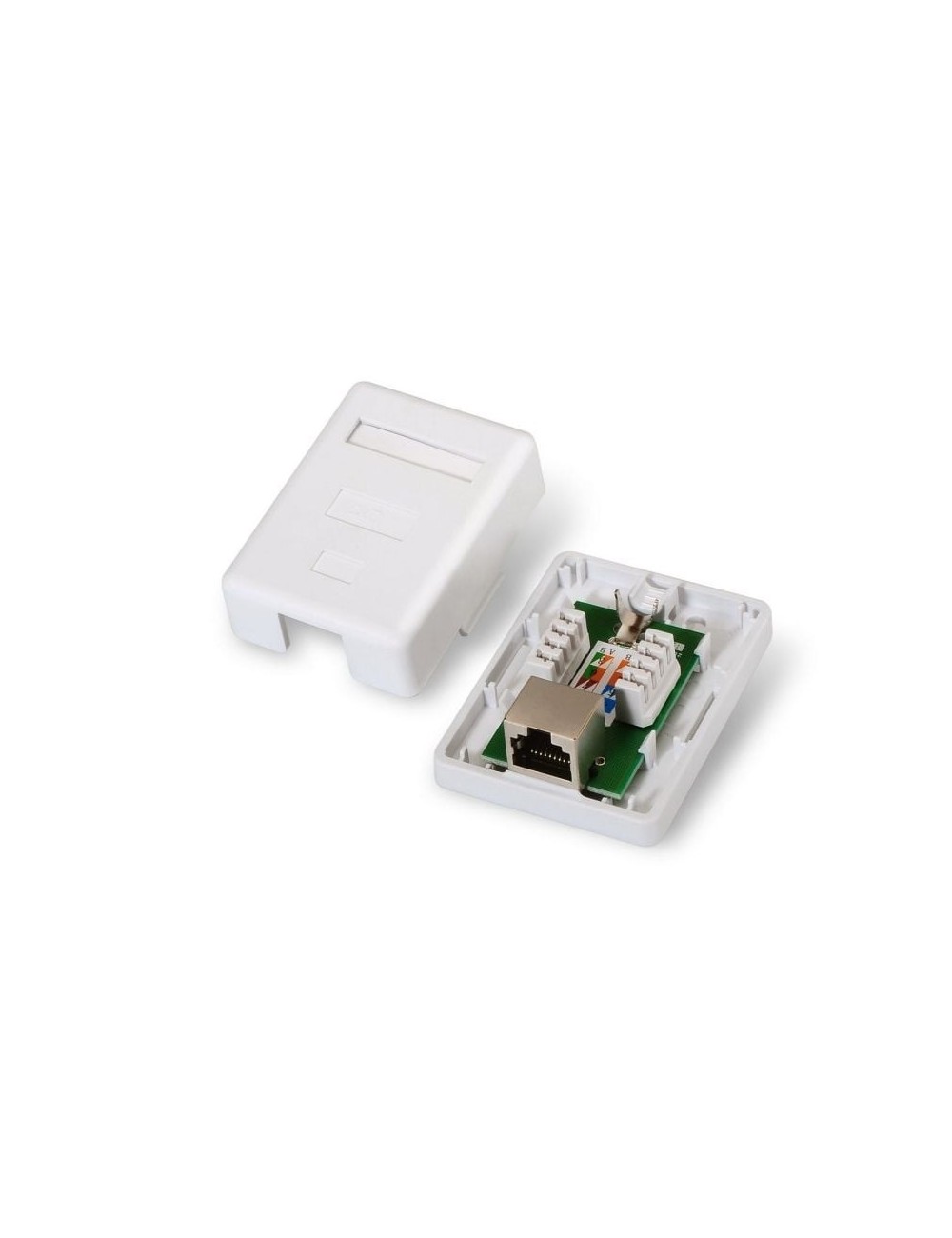 Roseta de Superficie Aisens A139-0303/ Cat.6/ 1 Toma