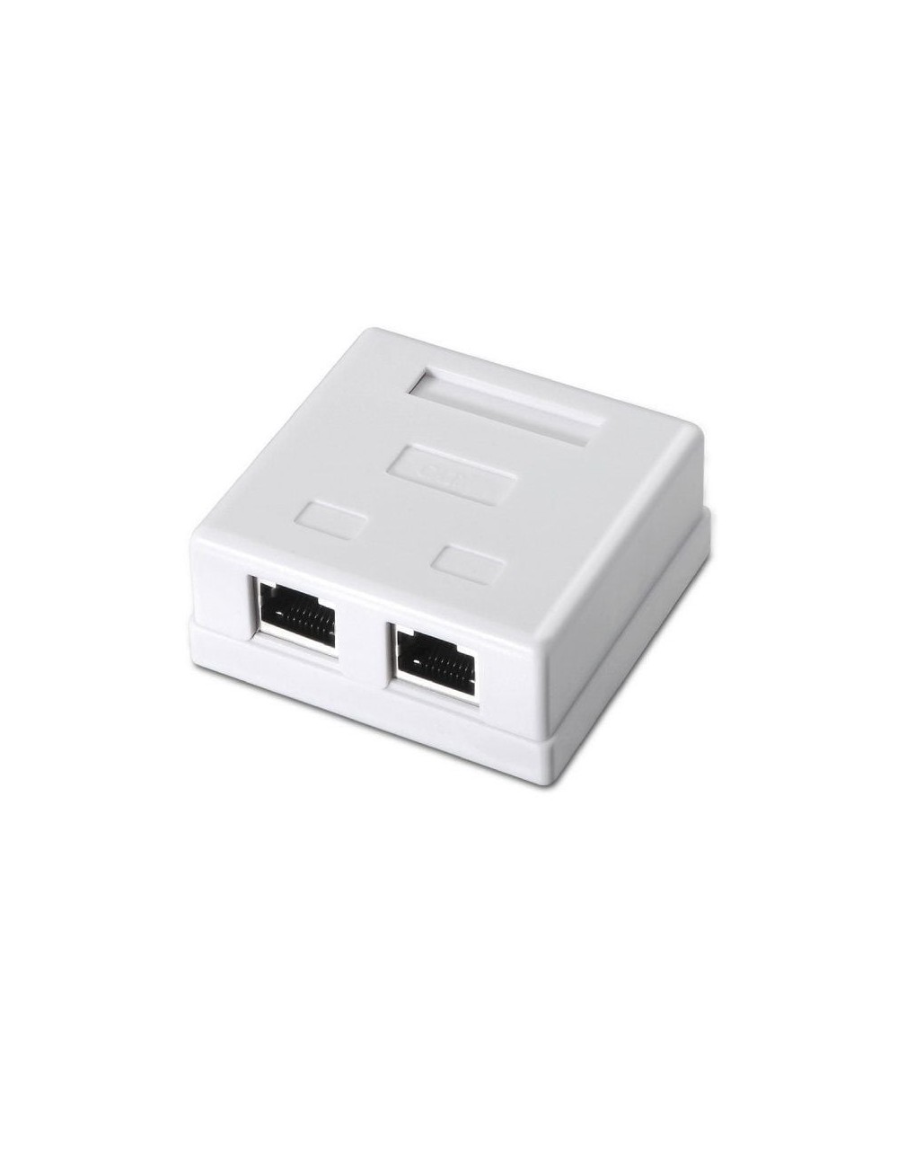Roseta de Superficie Aisens A139-0304/ Cat.6/ 2 Tomas